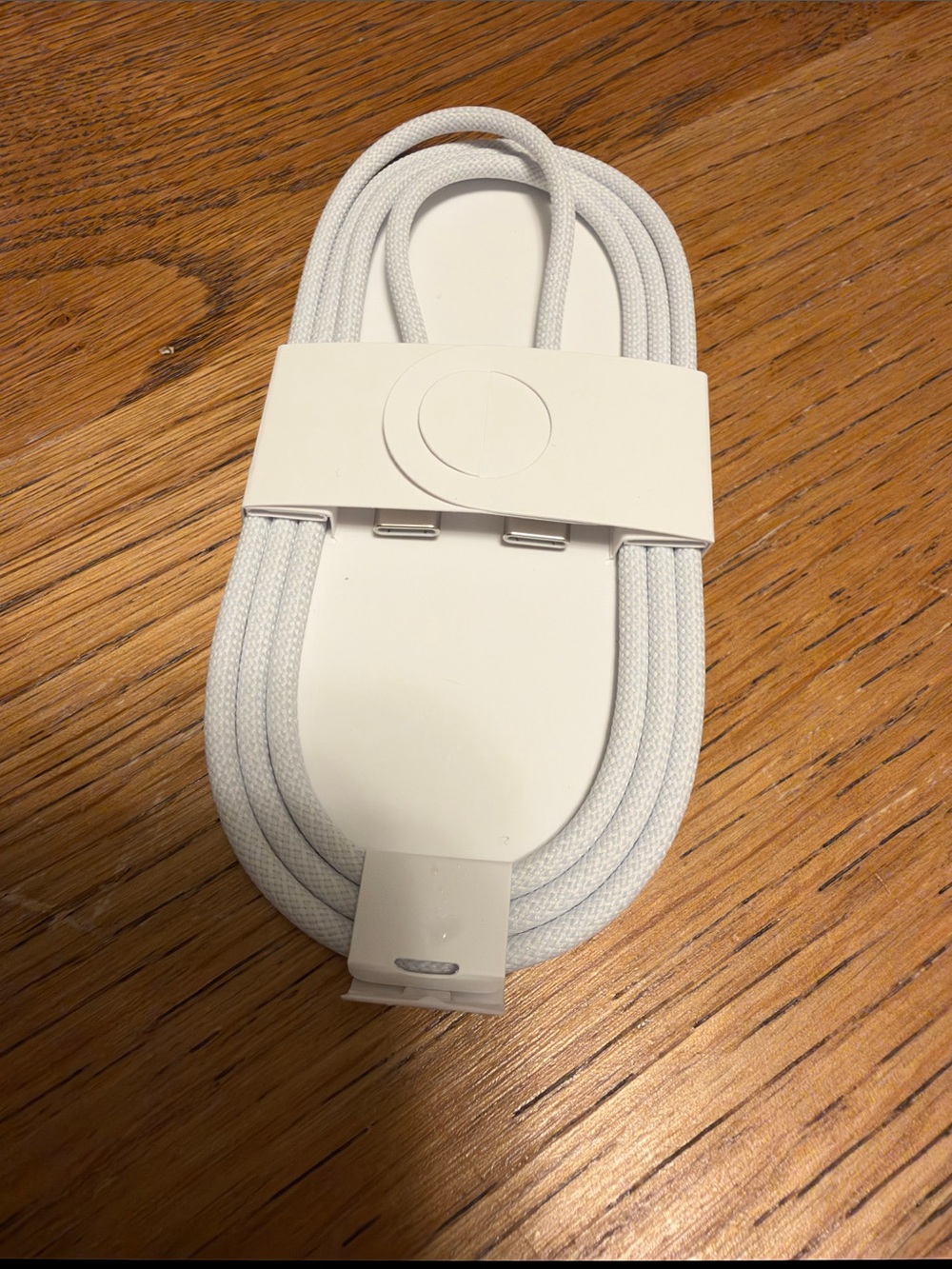 USB C to USB C White Cable
